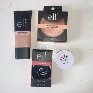 Elf makeup bundle with real techniques blush brush